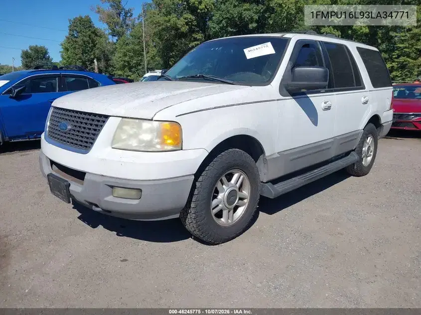 2003 Ford Expedition Xlt VIN 1FMPU16L93LA34771 фото 3