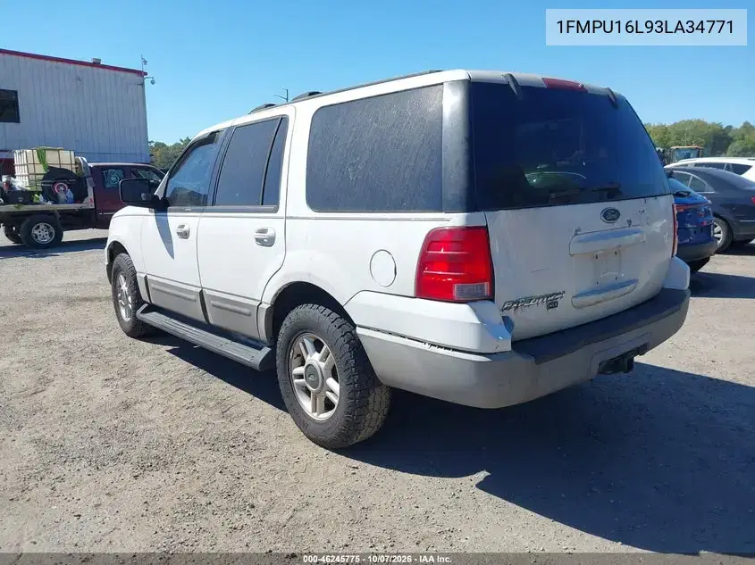 2003 Ford Expedition Xlt VIN 1FMPU16L93LA34771 фото 4