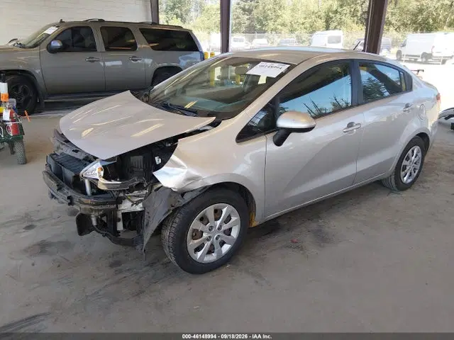 2015 KIA RIO LX VIN KNADM4A37F6529390 фото 2
