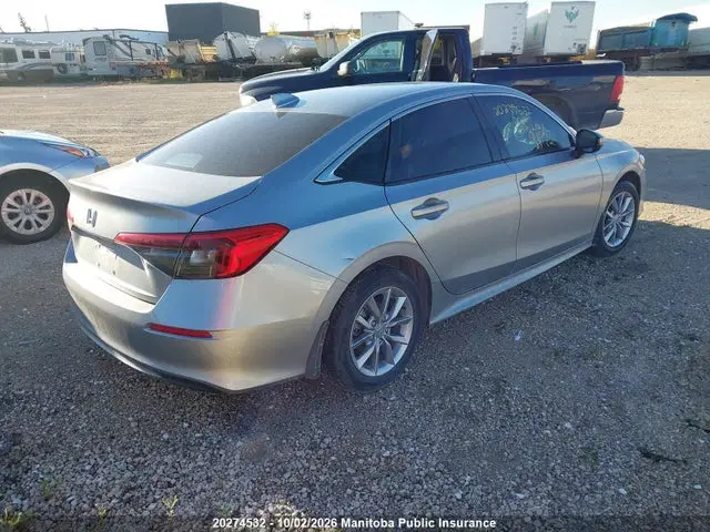 2024 Honda CIVIC EX VIN 2HGFE2F33RH115257 фото 4