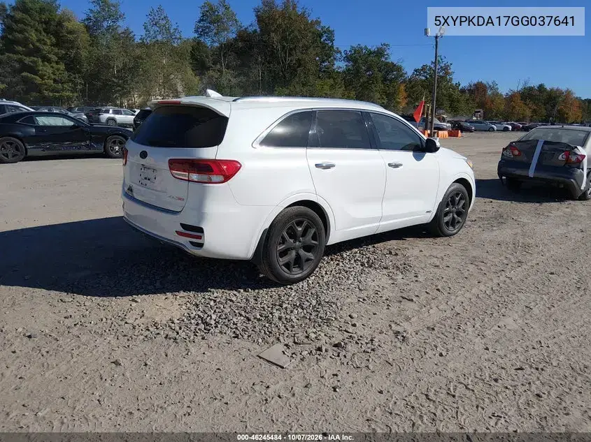 2016 Kia Sorento 2.0T Sxl VIN 5XYPKDA17GG037641 фото 5