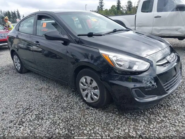 KMHCT4AE4HU360796 — 2017 Hyundai Accent SE, Theft, фото до ремонта