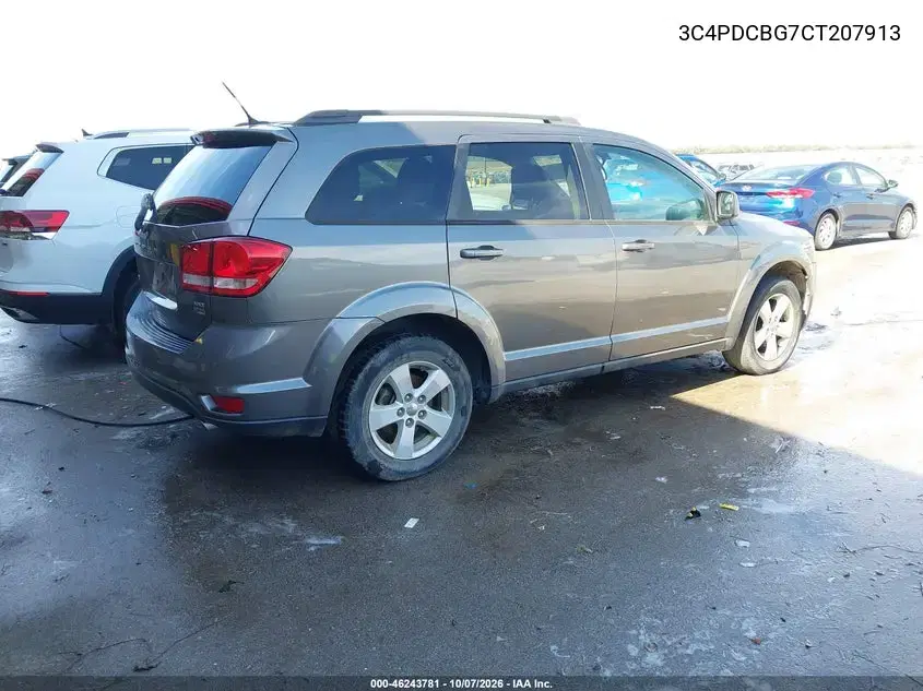 2012 Dodge Journey Sxt VIN 3C4PDCBG7CT207913 фото 5