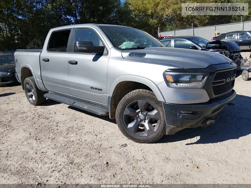 1C6RRFFG7RN135214 — 2024 RAM 1500, Левая сторона, фото до ремонта