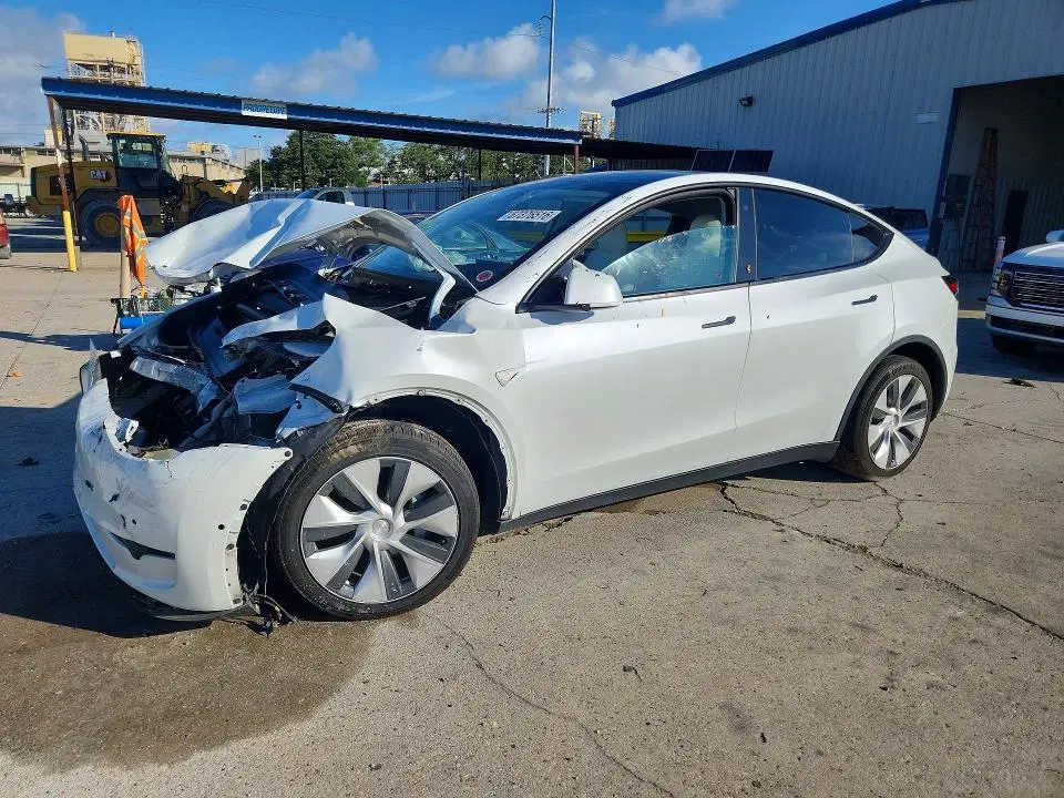 2020 TESLA MODEL Y VIN 5YJYGDEE6LF043015 фото 2