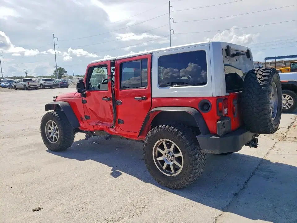 2008 JEEP WRANGLER UNLIMITED VIN 1J8GA39158L541153 фото 2