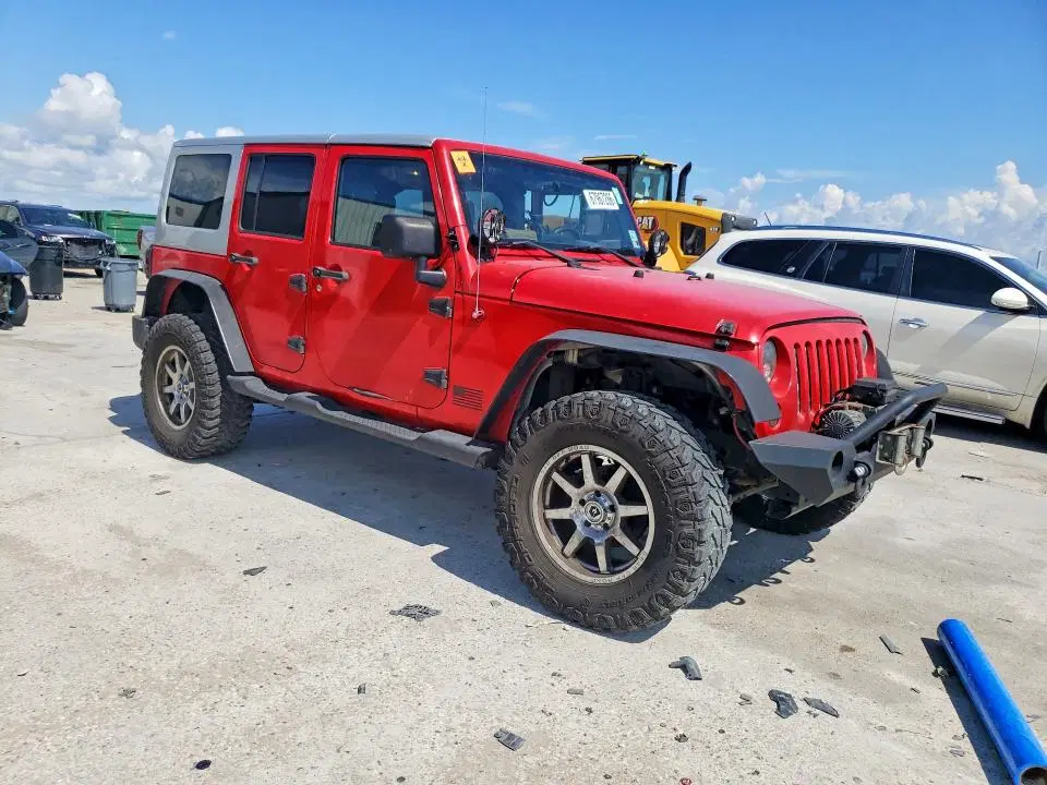 2008 JEEP WRANGLER UNLIMITED VIN 1J8GA39158L541153 фото 4