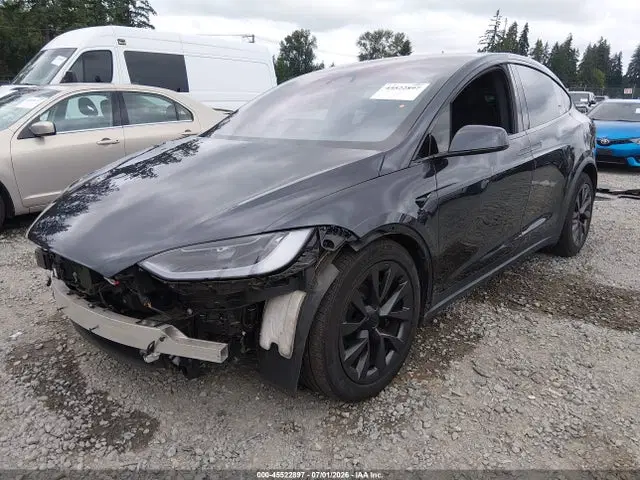 2023 Tesla Model X Dual Motor All-wheel Drive/standard Range VIN 7SAXCBE55PF429493 фото 2