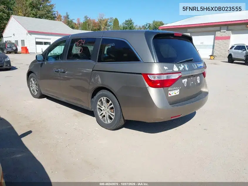 2013 Honda Odyssey Ex-L VIN 5FNRL5H6XDB023555 фото 4