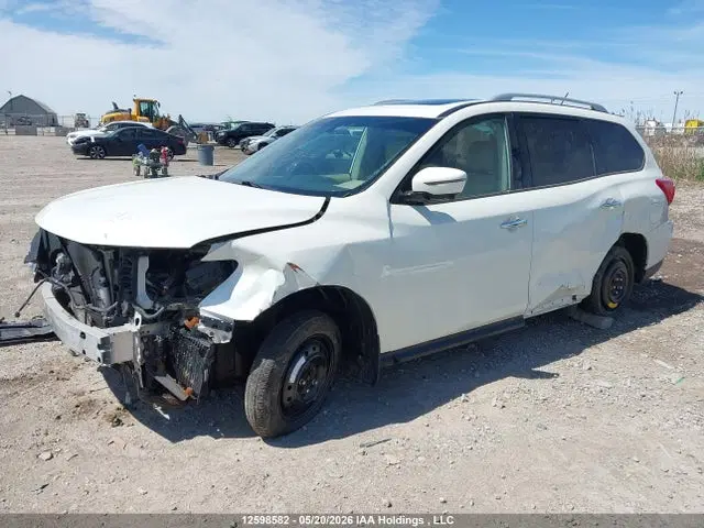 2018 Nissan Pathfinder S/sv/sl/platinum VIN 5N1DR2MM4JC606266 фото 2