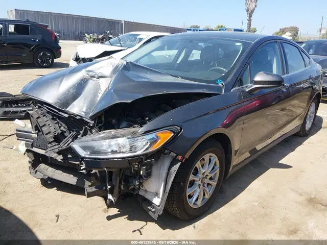 2015 Ford FUSION S VIN 3FA6P0G73FR183336 фото 2