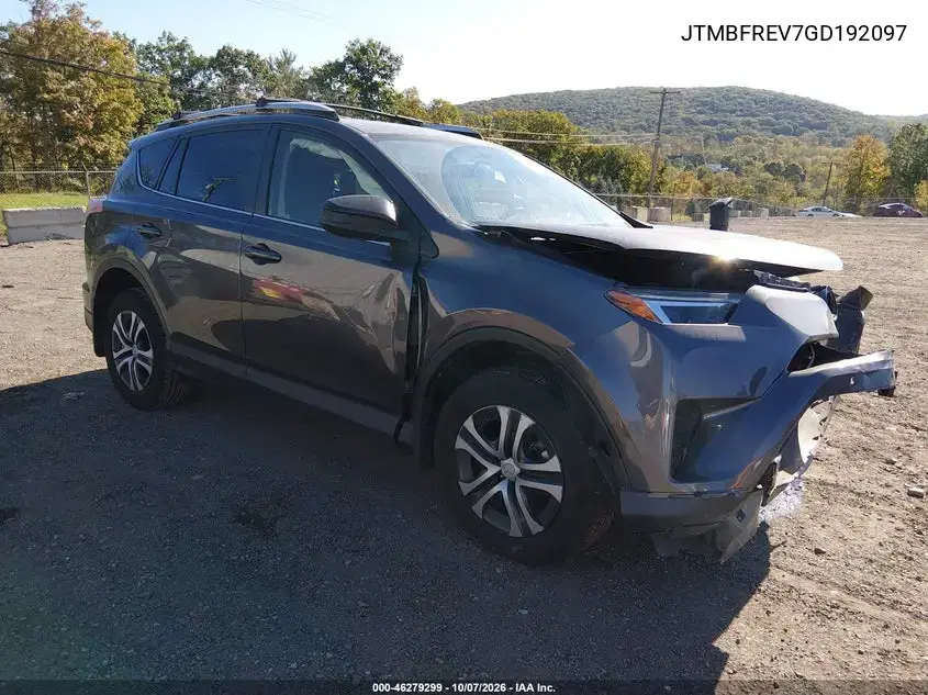 2016 Toyota Rav4 Le VIN JTMBFREV7GD192097 фото 2