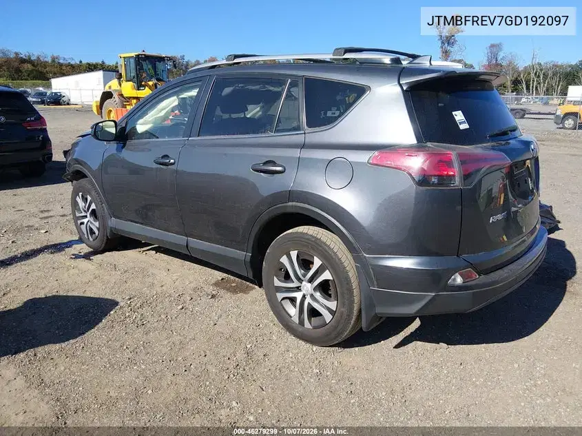 2016 Toyota Rav4 Le VIN JTMBFREV7GD192097 фото 4