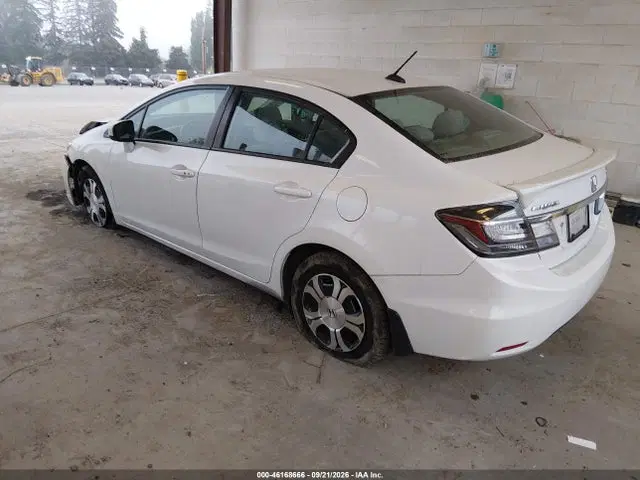 2015 Honda CIVIC HYBRID VIN 19XFB4F29FE200444 фото 3