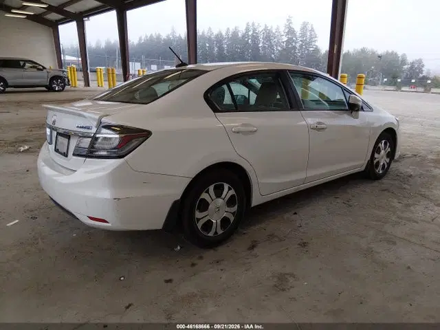 2015 Honda CIVIC HYBRID VIN 19XFB4F29FE200444 фото 4