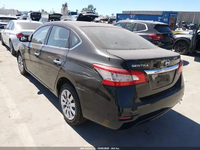 2015 Nissan SENTRA S VIN 3N1AB7AP5FY339809 фото 3