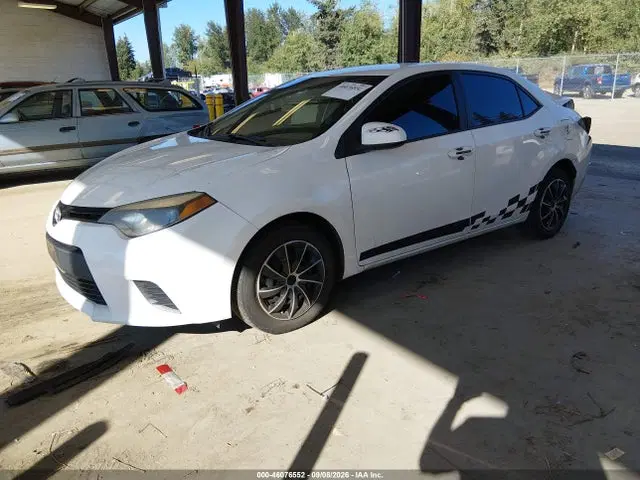 2014 Toyota COROLLA LE VIN 5YFBURHE0EP103501 фото 2