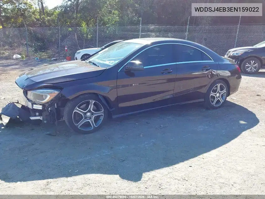 2014 Mercedes-Benz Cla 250 VIN WDDSJ4EB3EN159022 фото 3