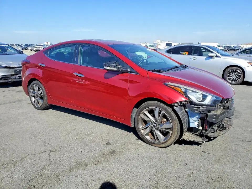 2014 Hyundai Elantra VIN 5NPDH4AE7EH537888 фото 4