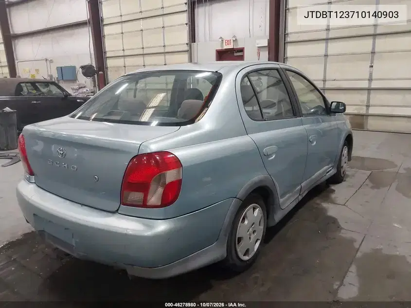2001 Toyota Echo VIN JTDBT123710140903 фото 5