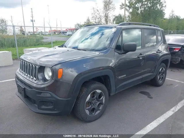 2018 Jeep Renegade Sport VIN ZACCJBAB5JPG82021 фото 2