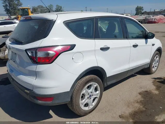 2018 Ford ESCAPE S VIN 1FMCU0F75JUB44588 фото 4