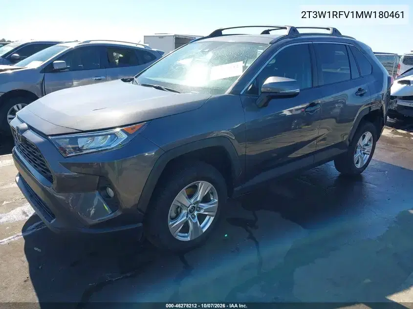 2021 Toyota Rav4 Xle VIN 2T3W1RFV1MW180461 фото 3