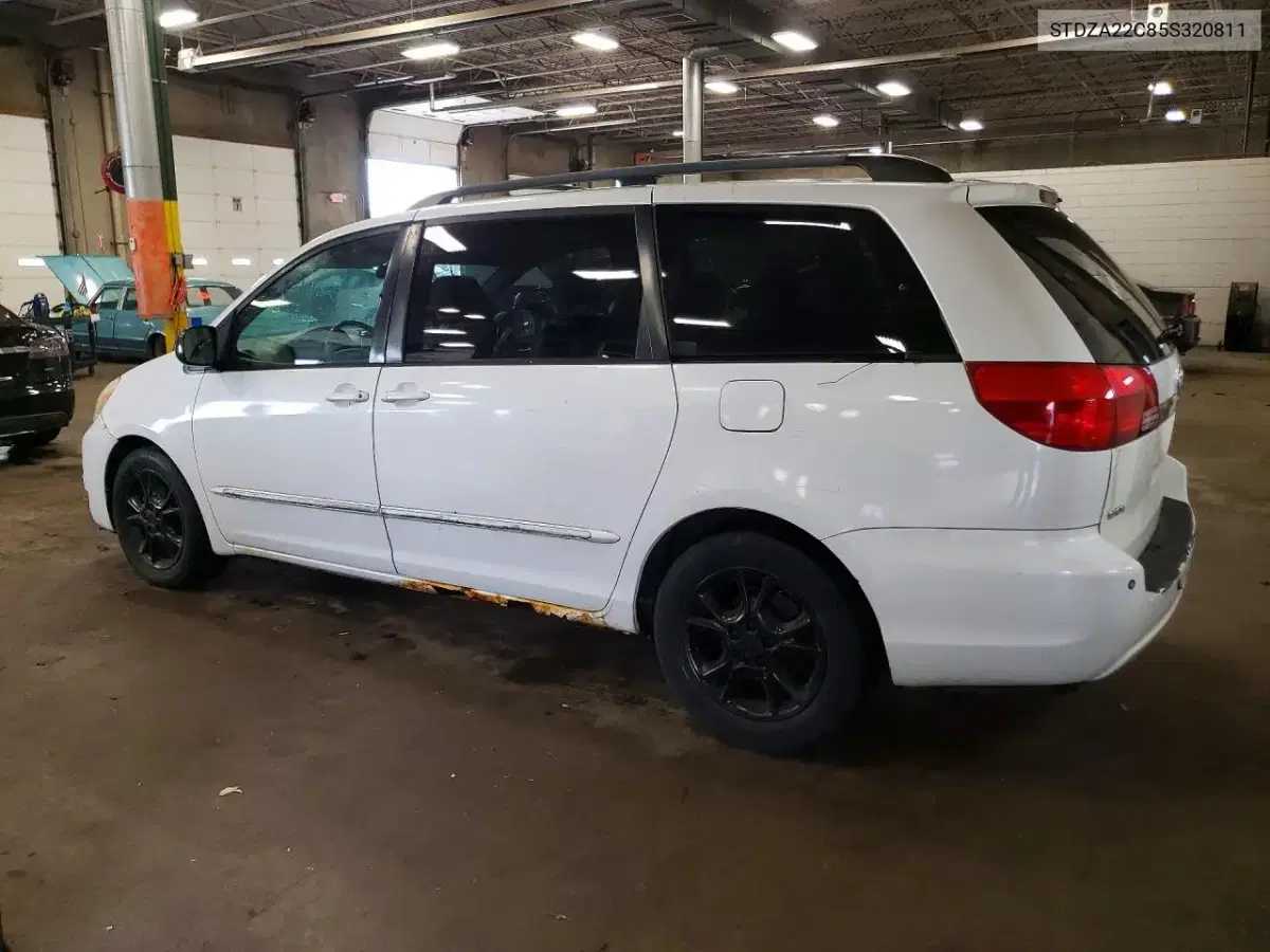 2005 Toyota Sienna Limited VIN 5TDZA22C85S320811 фото 2
