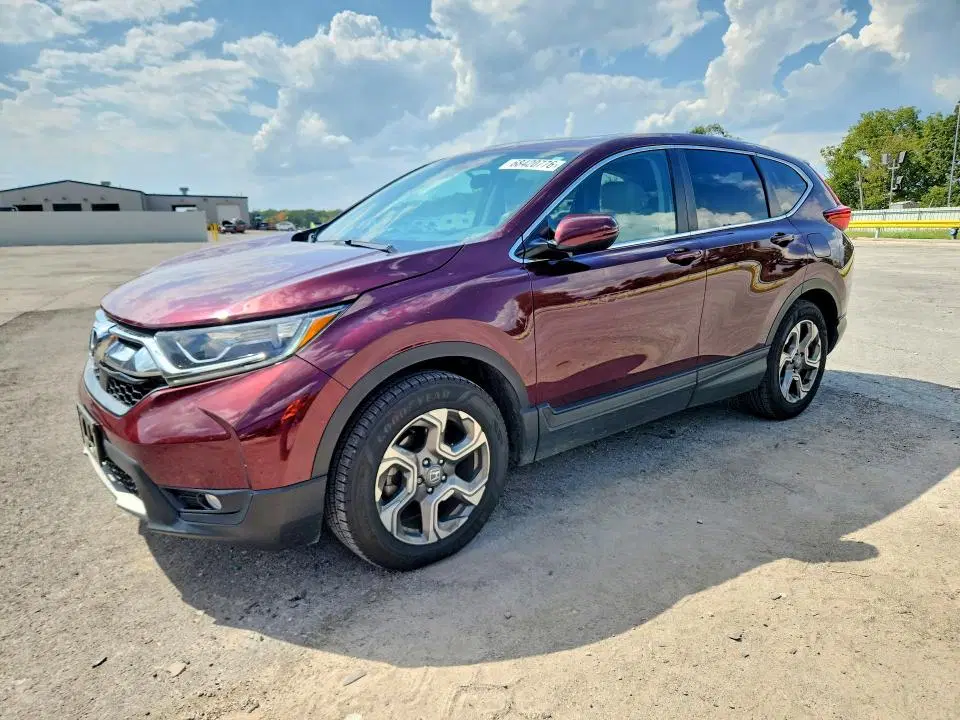 5J6RW1H57JL012619 — 2018 Honda CR-V, Град, фото до ремонта