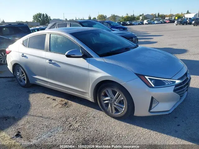 KMHD84LF1LU896397 — 2020 Hyundai Elantra Sel/value/limited, град, фото до ремонта