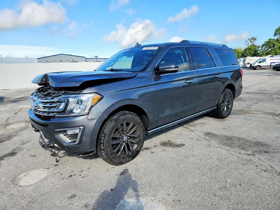 1FMJK2ATXMEA09702 — 2021 Ford Expedition, Передняя часть, фото до ремонта