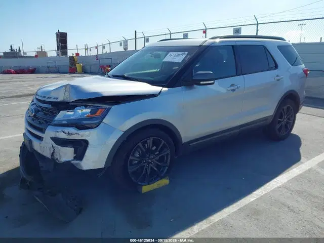 2018 Ford EXPLORER XLT VIN 1FM5K7D89JGC72639 фото 2