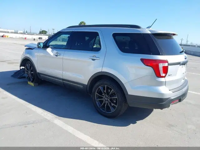 2018 Ford EXPLORER XLT VIN 1FM5K7D89JGC72639 фото 3