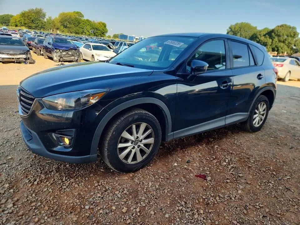 JM3KE4CY0G0634039 — 2016 Mazda CX-5, Передняя часть, фото до ремонта
