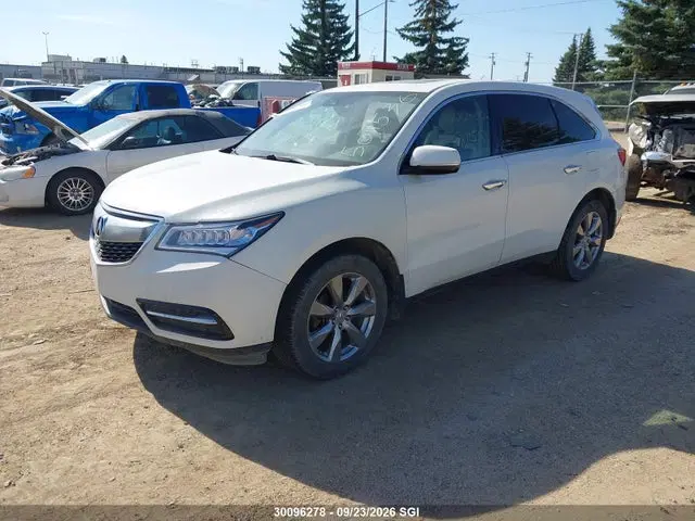 2016 Acura Mdx Technology VIN 5FRYD4H4XGB507536 фото 2