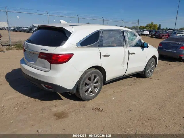 2016 Acura Mdx Technology VIN 5FRYD4H4XGB507536 фото 4