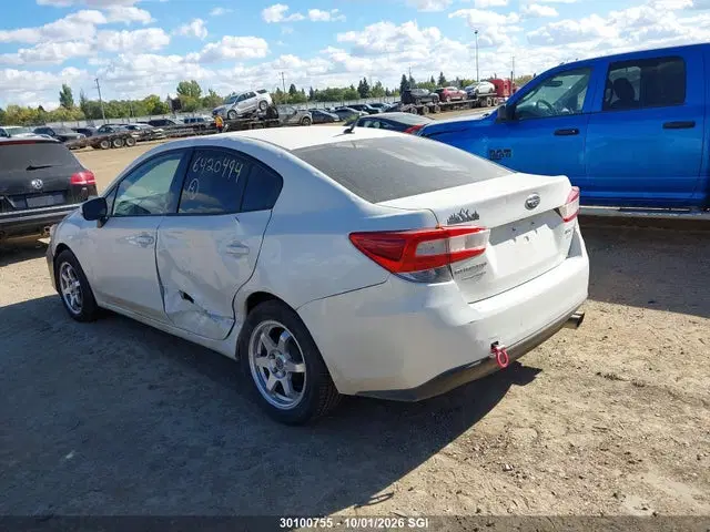 2017 Subaru Impreza VIN 4S3GKAA65H3608771 фото 3