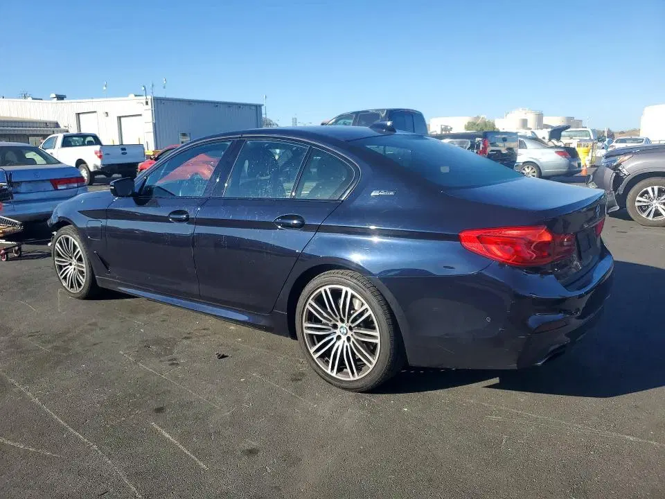 2019 BMW 530e VIN WBAJA9C51KB393427 фото 2