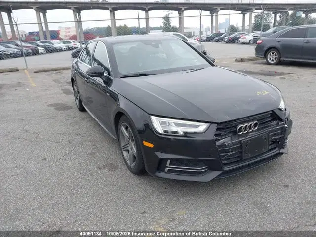 WAUFNAF47HN058811 — 2017 Audi A4, Передняя часть, фото до ремонта