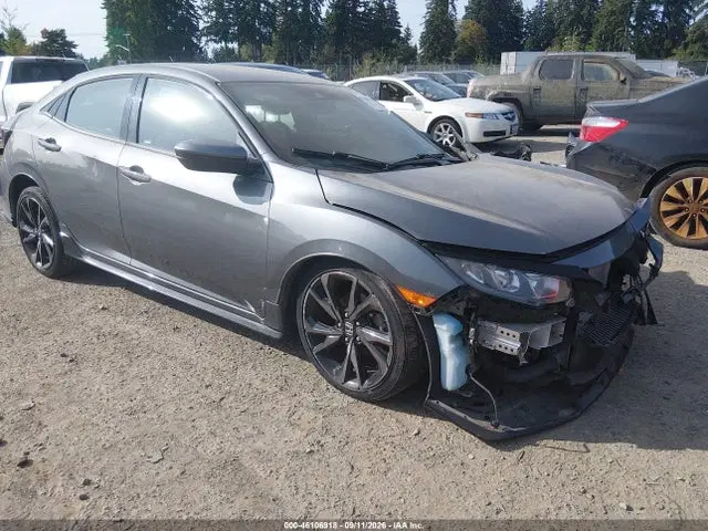 SHHFK7H46KU404427 — 2019 Honda Civic Sport, Естественный износ, фото до ремонта