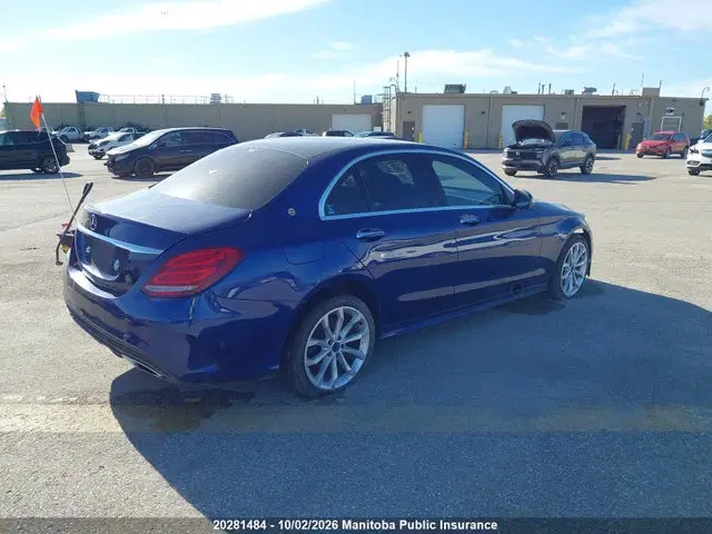 2018 Mercedes Benz C300 4matic VIN 55SWF4KB5JU239446 фото 4
