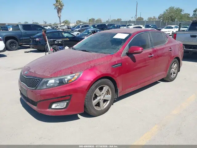 2015 KIA Optima Lx VIN 5XXGM4A7XFG423553 фото 2