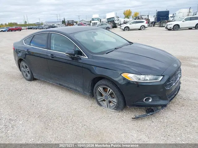 3FA6P0T97ER321336 — 2014 Ford Fusion SE, передняя часть, фото до ремонта