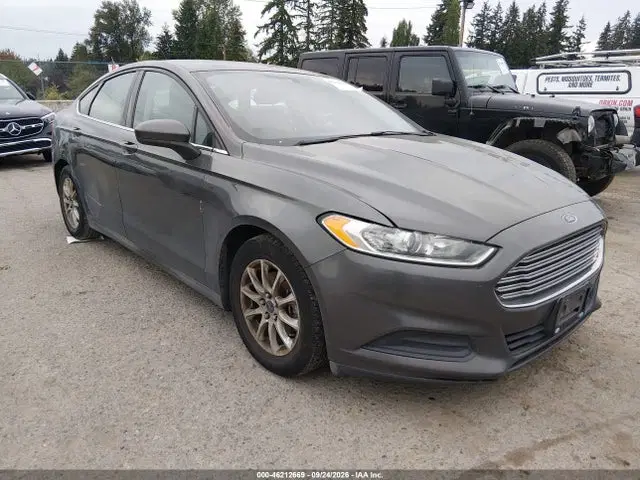 3FA6P0G78GR215957 — 2016 Ford Fusion S, Естественный износ, фото до ремонта