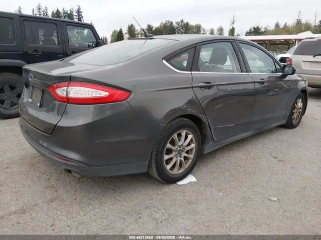 2016 Ford FUSION S VIN 3FA6P0G78GR215957 фото 4