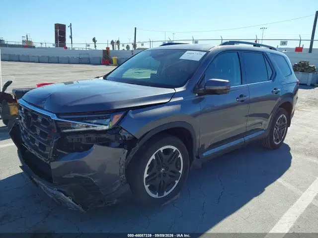 2026 Honda Pilot Touring/touring Blackout VIN 5FNYG1H74TB002412 фото 2