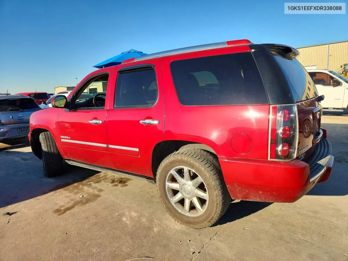 2013 GMC Yukon Denali VIN 1GKS1EEFXDR338088 фото 2