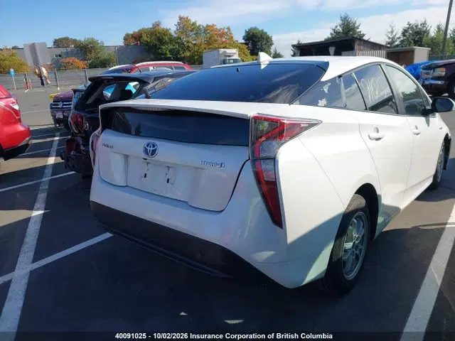 2016 Toyota Prius VIN JTDKBRFU3G3006272 фото 4