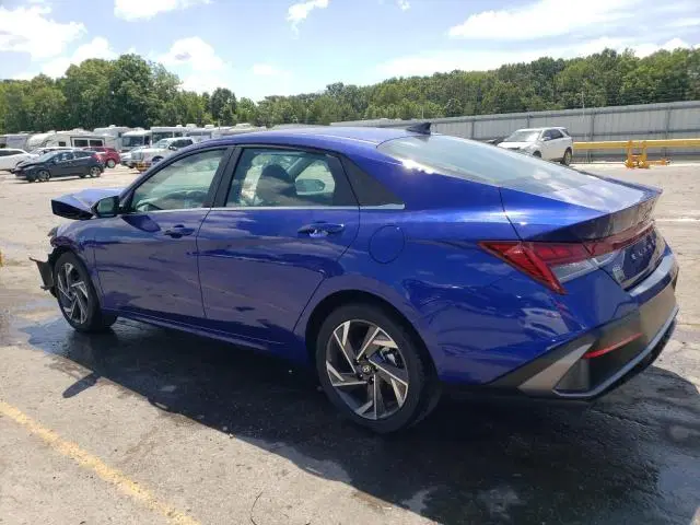 2024 HYUNDAI ELANTRA VIN KMHLS4DG5RU717307 фото 2