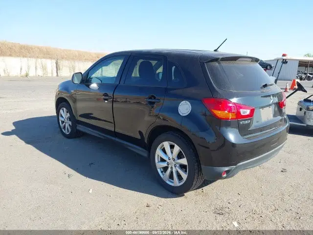 2014 Mitsubishi Outlander Sport Es VIN 4A4AP3AU7EE015486 фото 3